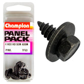 Champion - SELF TAPP SCREWS-SEMS-HEX COMBO DRIVE-FLAT WASHER-5.5x19mm | TF53